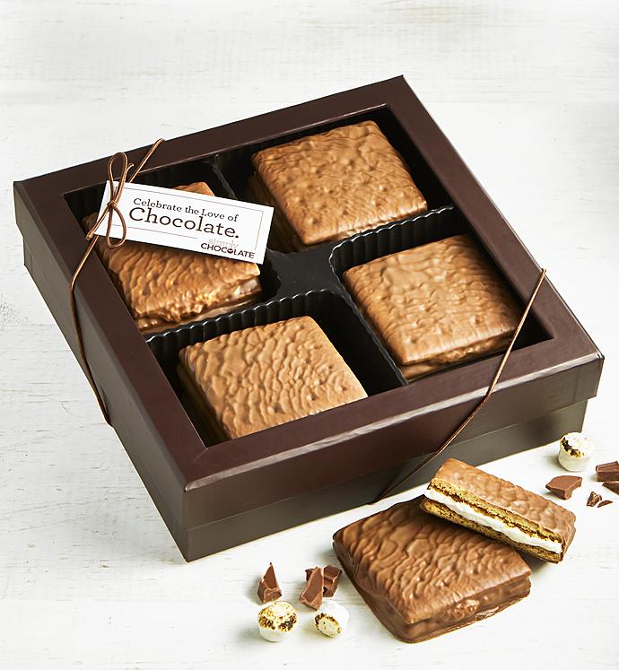 Simply Chocolate® Dipped S'mores